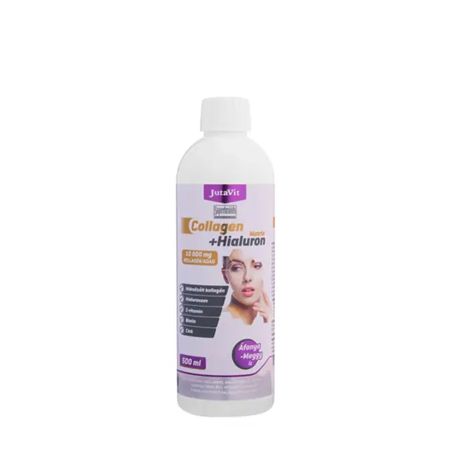 JutaVit Collagen+Hyaluron Matrix Blueberry-Cherry, 500 ml