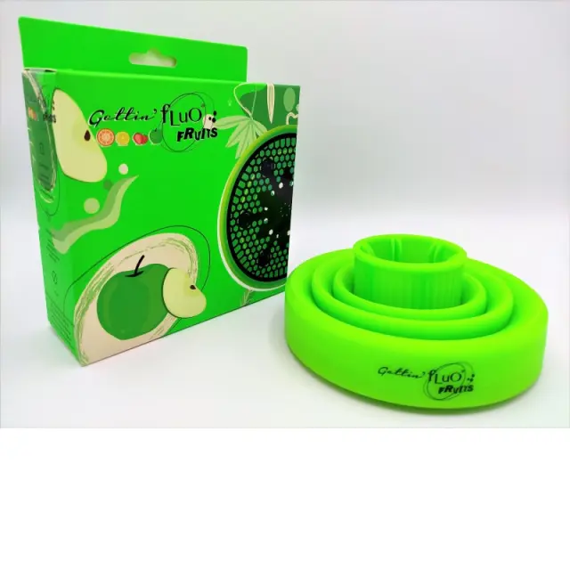 Gettin' Fluo Fruits Φυσούνα Σιλικόνης Πράσινο Μήλο 3