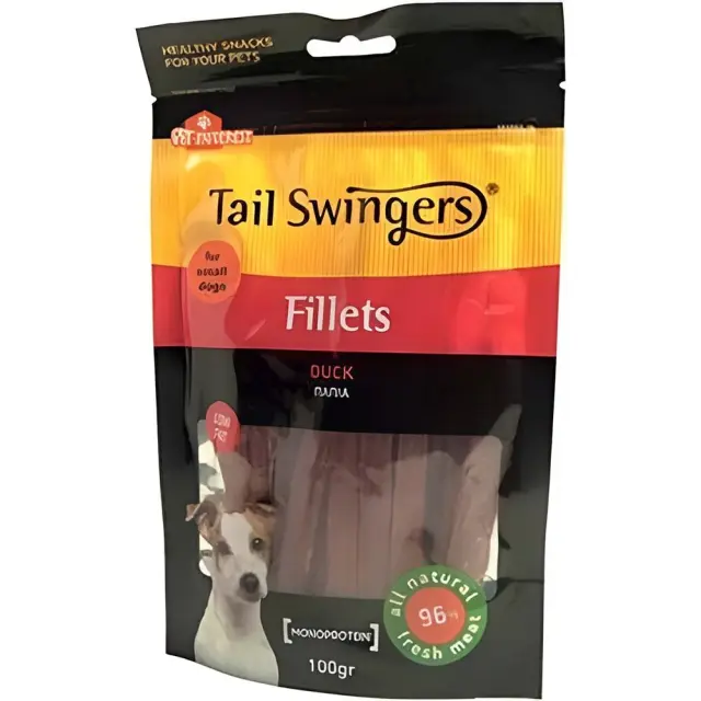 Tail Swingers Fillets Soft Duck Slices 100gr
