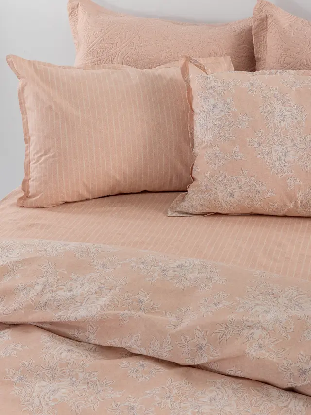 Ζεύγος Μαξιλαροθήκες 52x72 Estella Palamaiki STE103 Σάπιο Μήλο 50% Tencel-50% Βαμβάκι 2