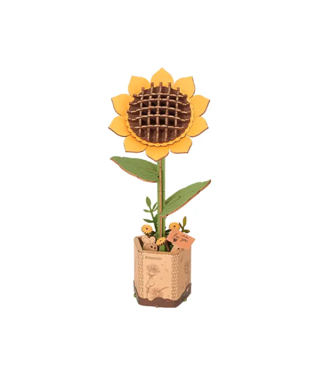 Robotime Wooden Bloom Craft Sunflower TW011