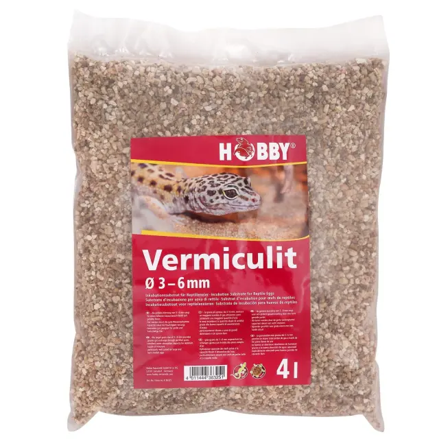 Hobby Vermiculit Βερμικουλίτης για Terrarium 3x6mm 4lt
