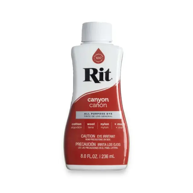 RIT DYE Liquid All-Purpose Βαφή Υφασμάτων – Canyon 236ml