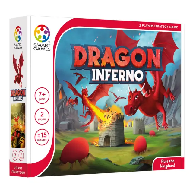 SmartGames Επιτραπέζιο Η Μάχη των Δράκων Dragon Inferno 2 Παίκτες (7+ ετών) 152385