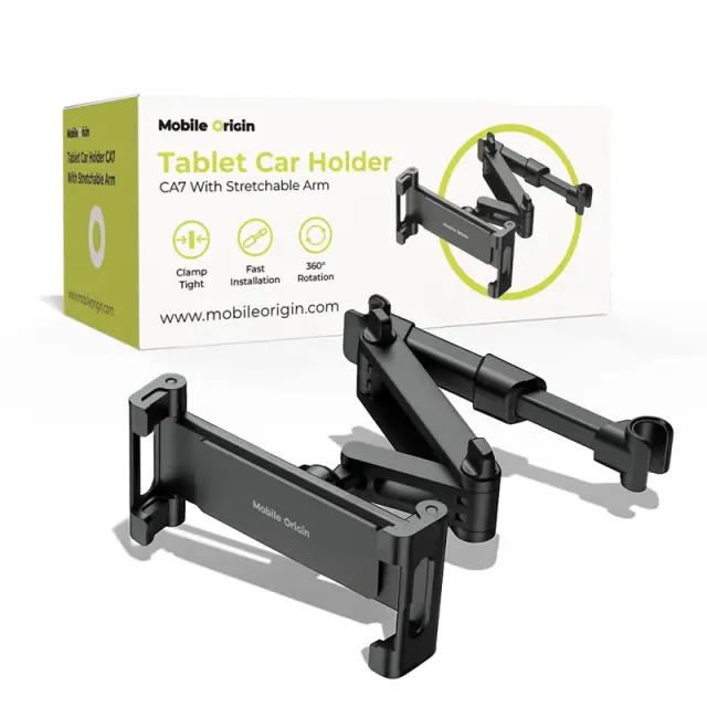 Mobile Origin Tablet Car Holder with Stretchable Arm CA7