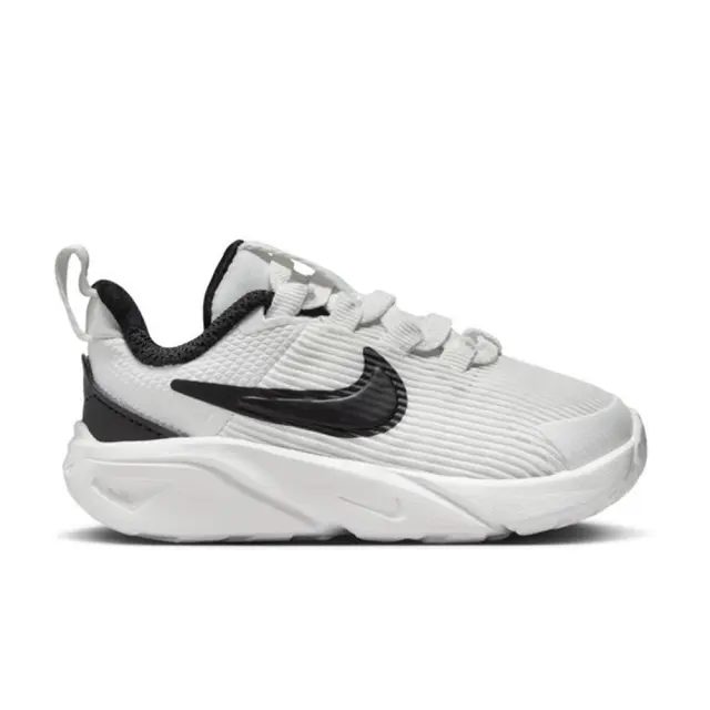Nike Star Runner 4 (TD) (DX7616-102) - Λευκό-Μαύρο - 23.5
