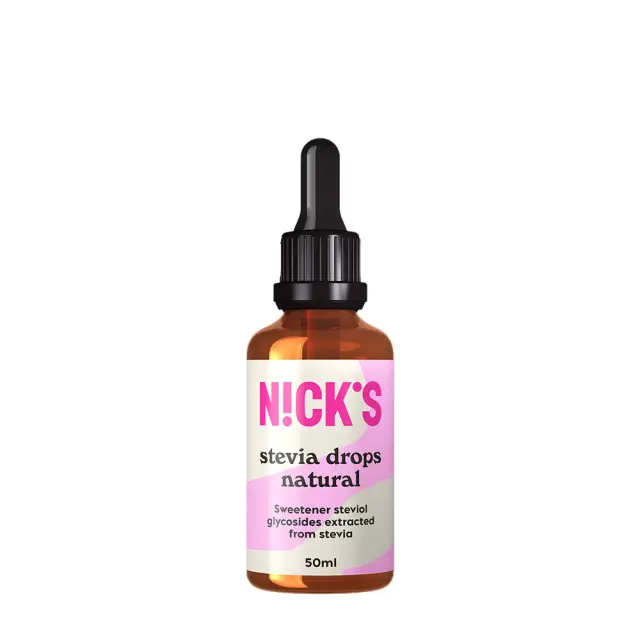 Nick's Stevia Drops Natural, 50 ml