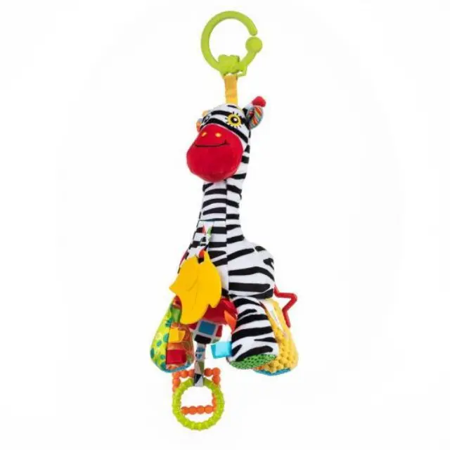 Bali Bazoo Zebra Zoya Κρεμαστό Μουσικό Ζεβράκι 0+ Μηνών 2