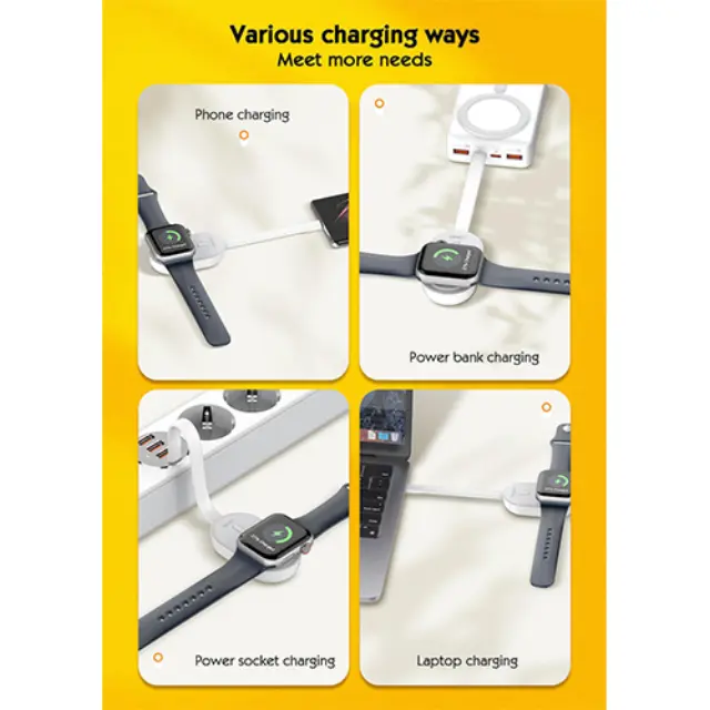 Ldnio AW005 Ασύρματος Φορτιστής Powerbank για Smartwatch Λευκό 3