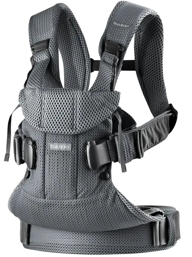 BabyBjörn Μάρσιπος One 3D Mesh, Anthracite - 1408-098013E1