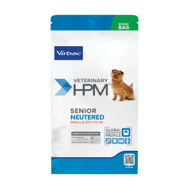 Virbac Dog Senior Neutered Small &Toy 3kg
