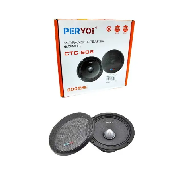 PerVoi Σετ Ηχεία Αυτοκινήτου CTC-606 6.5" με 300W RMS - Midrange speaker z891010