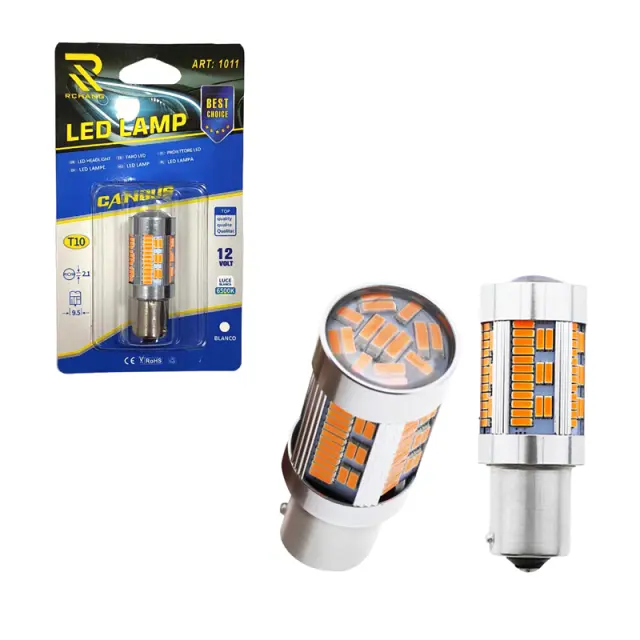 Rchang Λάμπα αυτοκινήτου Canbus 12V T10 6500K ART:1011 - Auto Car LED Lamp 0111579