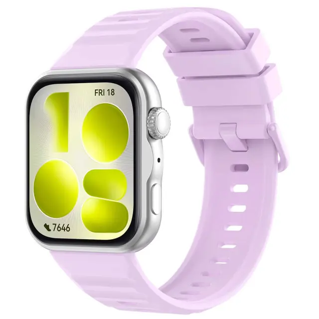 Techsuit - Watchband (W082) - Huawei Watch Fit 3 / Fit 4 / Fit 4 Pro / Fit 5 / Fit 5 Pro - Lavender