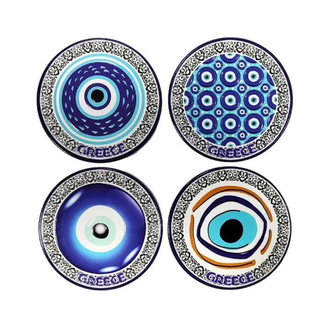 Σετ σουβέρ Greece 4τμχ - Coaster set 4pcs 026031 2