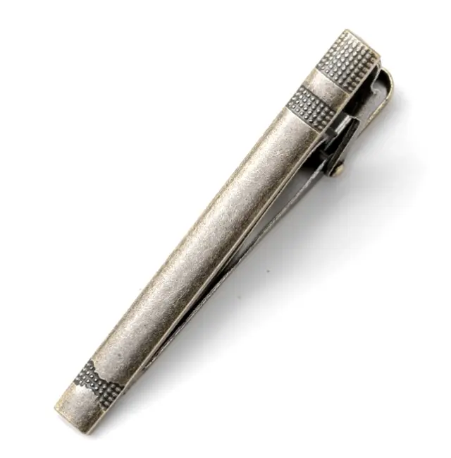Ασημί Κλιπ Γραβάτας 5 cm – LGD-TC/ANTIQUE/33 3