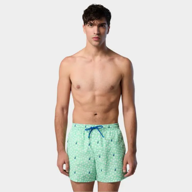 Μαγιό North Sails 673746000_VEC007 Πράσινο - 2XL