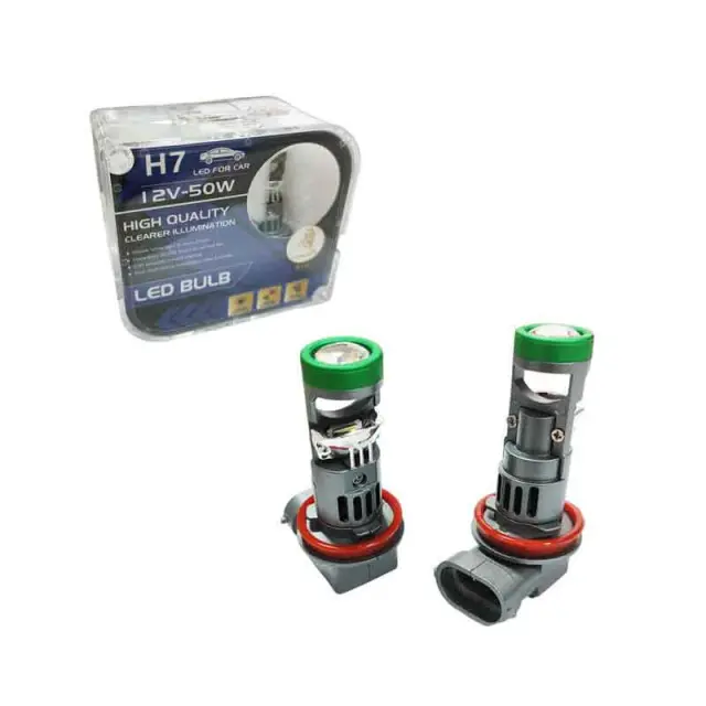 EJC Λάμπες Αυτοκινήτου LED H7 12V 50W - Car LED Bulbs H7 12V 50W 0163160