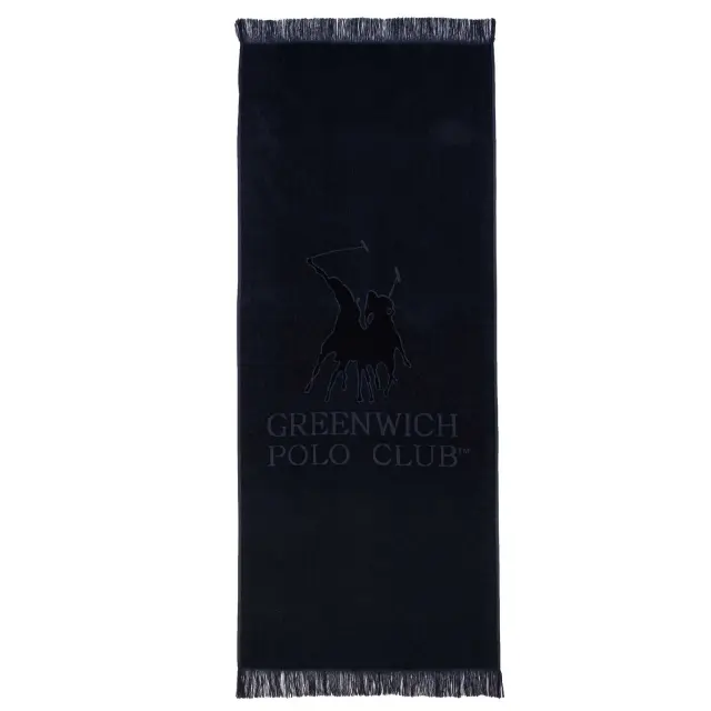 Πετσέτα θαλάσσης 70x170 3656 Μαύρο Greenwich Polo Club