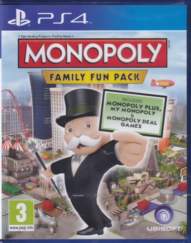 Monopoly Family Fun Pack - PS4