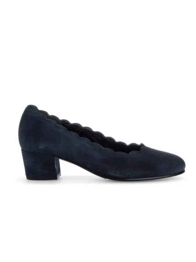 Gabor Γόβες Γυναικείο δέρμα Nubuck Μπλέ GAB/52221 002-D/BLUE 3