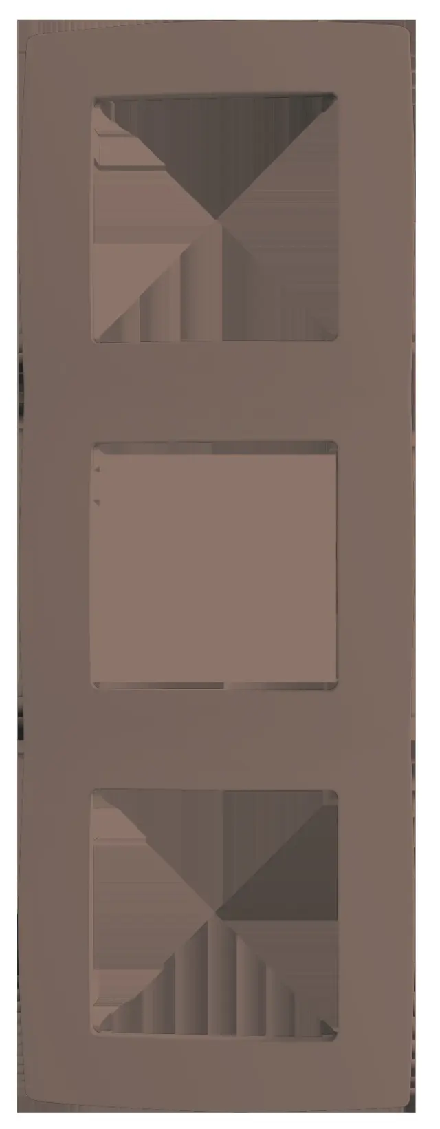 PRIME ΠΛΑΙΣΙΟ 3 ΘΕΣΕΩΝ ΕΚΡΟΥ IP20 / 1000119211