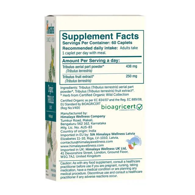Himalaya Organic Tribulus 2