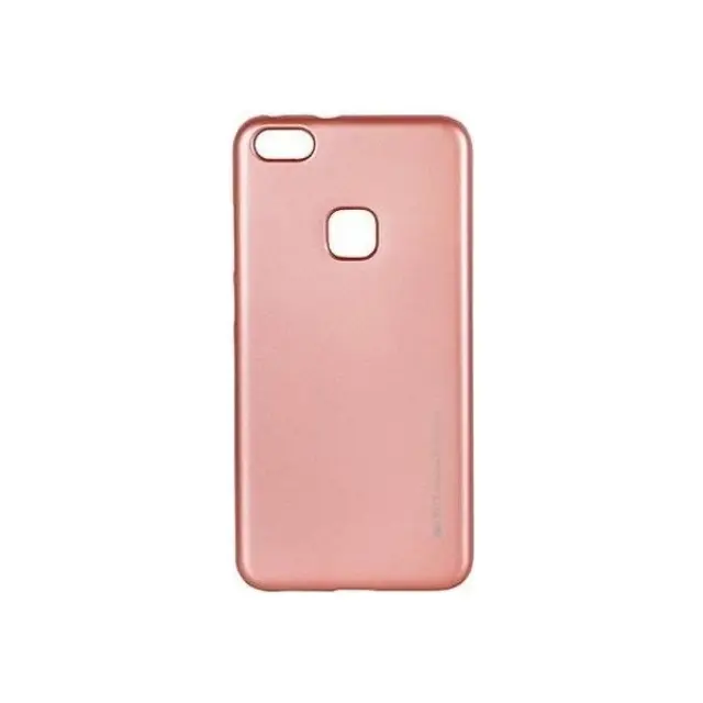Θήκη MERCURY i-JELLY METAL CASE PINK GOLD HUAWEI P10