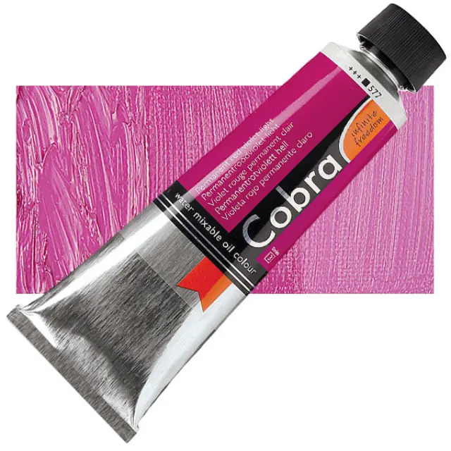Λάδι Νερού Talens Cobra - 577 Permanent Red Violet Light - 150ml