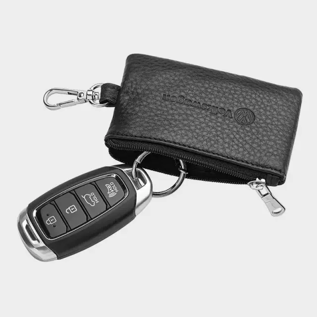 Δερμάτινο Μπρελόκ Volswagen Auto Set AS1804 Μαύρο - ONESIZE 3