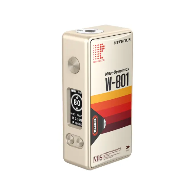 Nitrous Pocket Mod 80W Peek Edition - Mechvape x Nitrous - VHS Dynamics