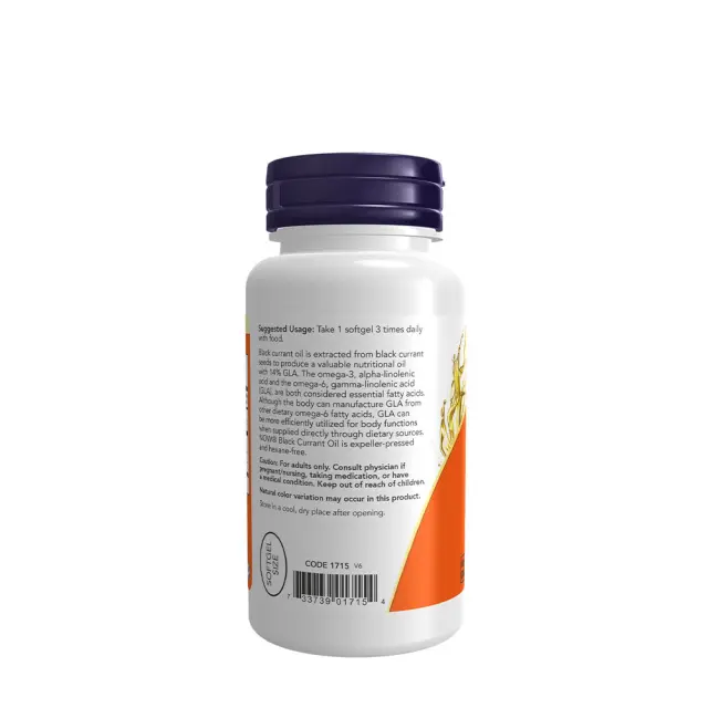 Now Foods Black Currant Oil 500 mg 3