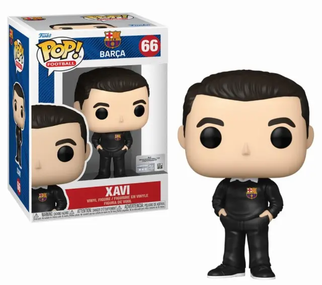 Funko Pop! Football: Barcelona - Xavi #66 Vinyl Figure