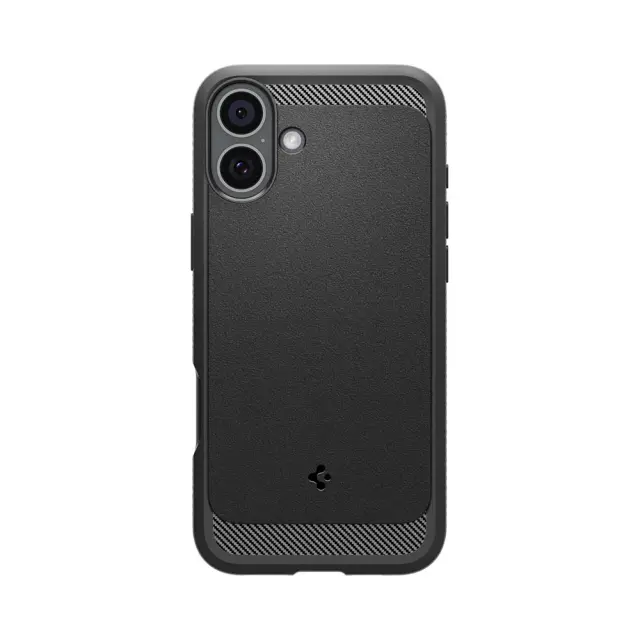 Spigen ACS08214 Rugged Armor (MagFit) Case Apple iPhone 16 Matte Black