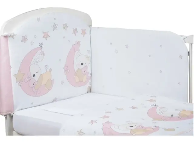 Bubaba Sleepy Σετ Προίκας 6 Τεμ Pink