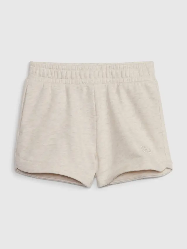 Μπεζ Νηπιακό Sweat Σορτς OATMEAL HEATHER B0294