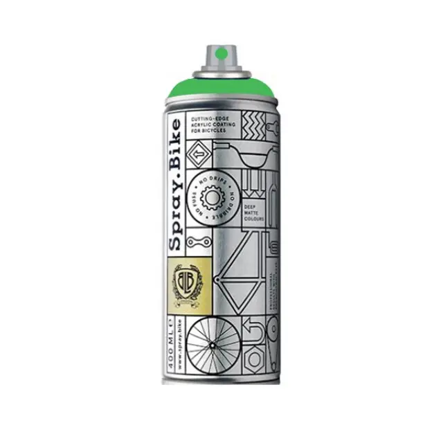 Spray Bike 400ml Fluro Green