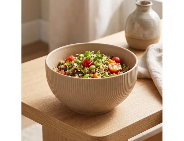 Μπωλ σερβιρίσματος Secret de Gourmet με xωρητικότητα 600ml και διαστάσεις 14x14x7.5cm 196529A