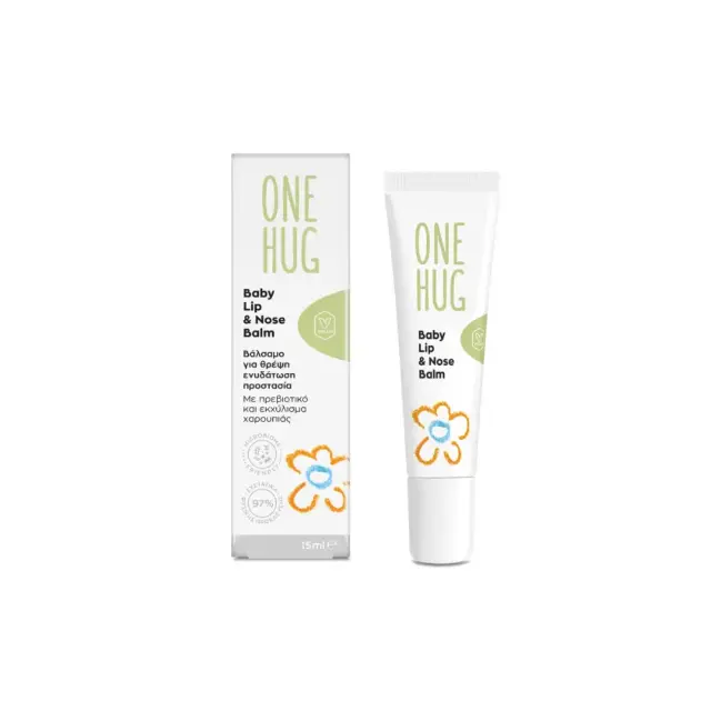One Hug Baby Lip & Nose Balm Βρεφική Γέλη για Χείλη & Μύτη 15ml