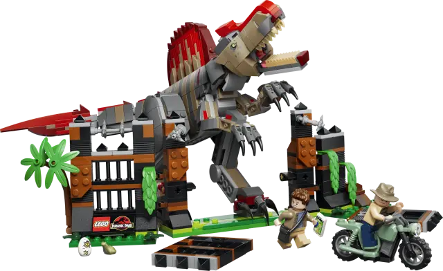 LEGO - Jurassic World - Spinosaurus Dinosaur Escape (77982) - Toys