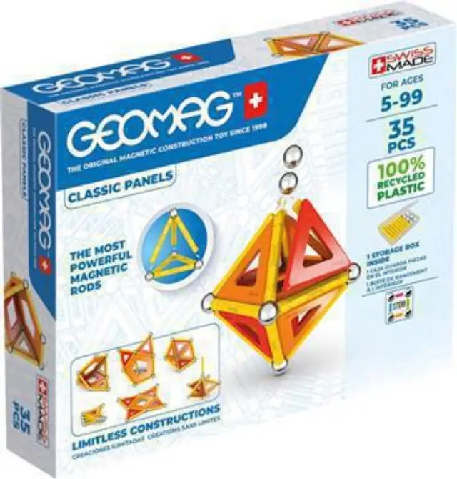 Geomag Μαγνήτες Panels 35 - New Green Line (470) Πράσινο