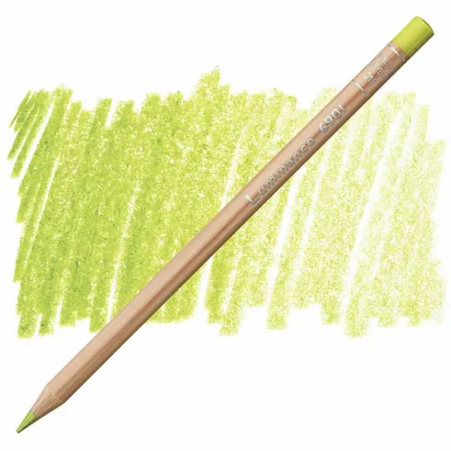 Ξυλομπογιά Caran d'Ache Luminance - 015 Olive Yellow