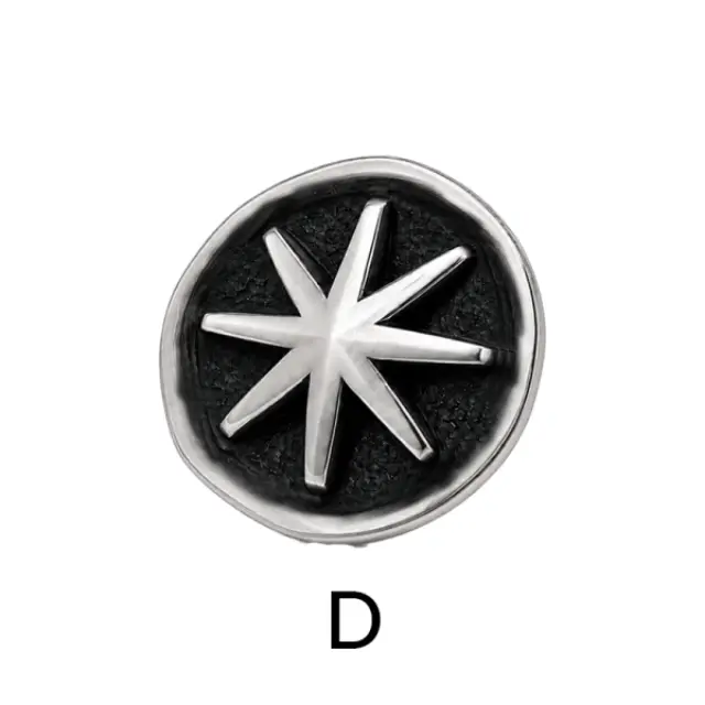 925 Sterling Silver Emblem - Thunder Cloud D