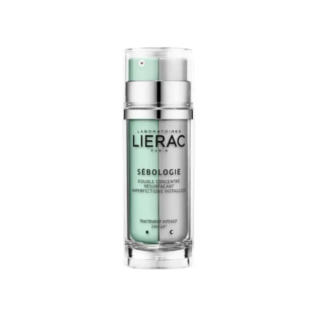 Lierac Sebologie Double Concentrate Διπλό Συμπύκνωμα που Δρά Στοχευμένα σε Κάθε Τύπο Ατέλειας, 30ml