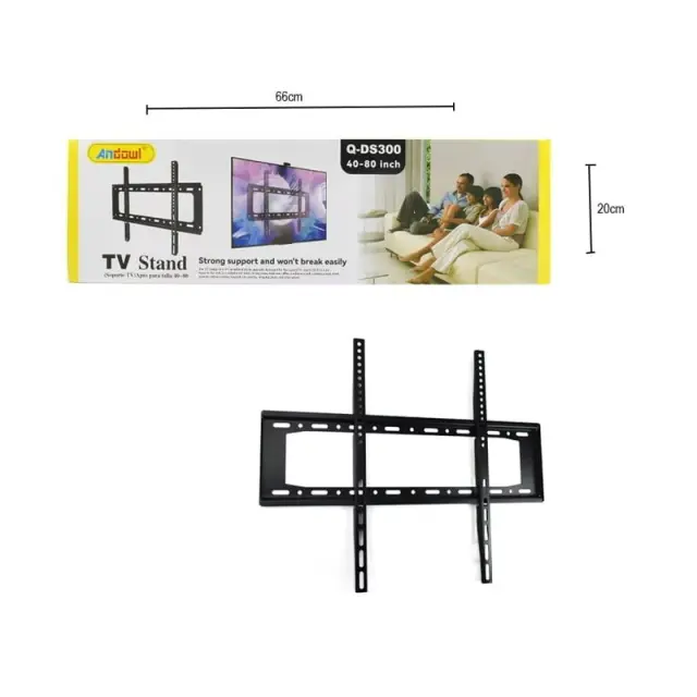 Andowl Βάση Tοίχου για Τηλεοράσεις 40 – 80″ Q-DS300 - TV Stand Wall Mount z774159