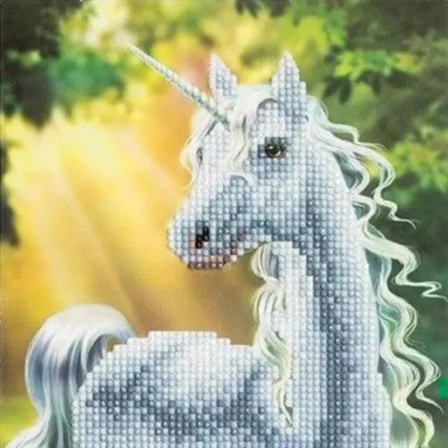 Craft Buddy Card Art Sunshine Unicorn 18Χ18cm