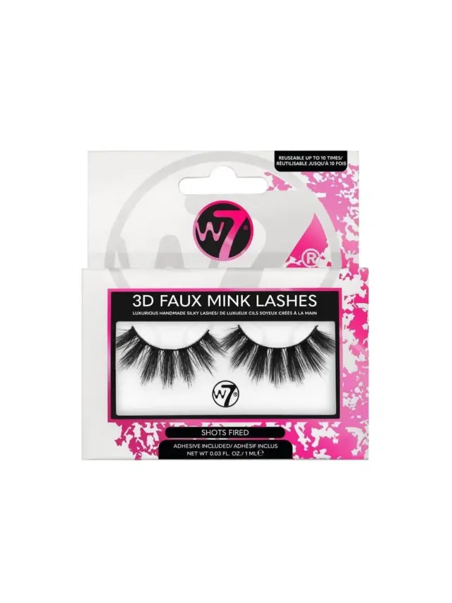 3D Faux Mink Lashes Shots Fired W7