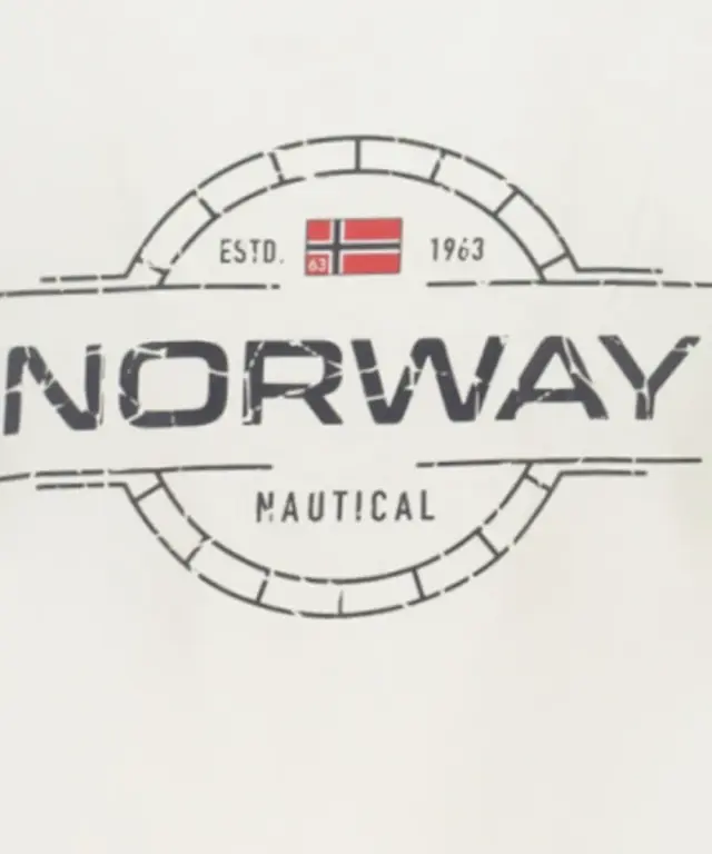 Norway Nautical School - Ανδρικό T-shirt Κοντομάνικο 856026-WHITE Λευκό - XL 3