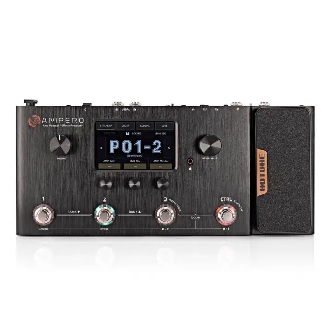 HoTone MP-100 Ampero Επεξεργαστής Εφέ με Πεντάλ Black