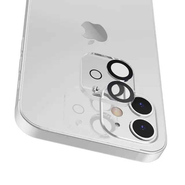 Προστασία Κάμερας Hoco 3D Metal G13 για iPhone 12 Μαύρο Σετ 25τεμ. 3